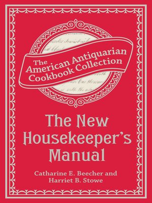 cover image of The New Housekeeper's Manual